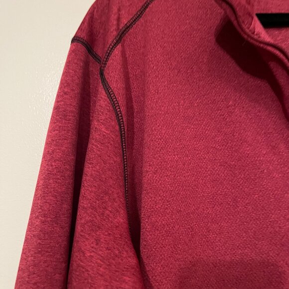 Pebble Beach Performance Red Quarter Zip Long Sleeve Size XL (Great Condition💗 - Picture 6 of 7